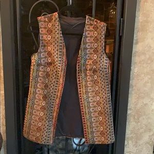 Vintage long vest